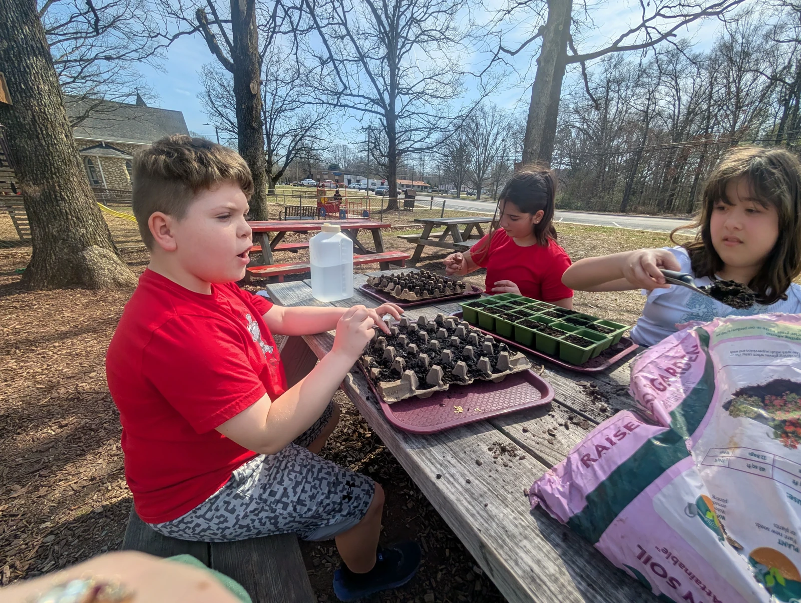 Students learning at The Learning Habitat